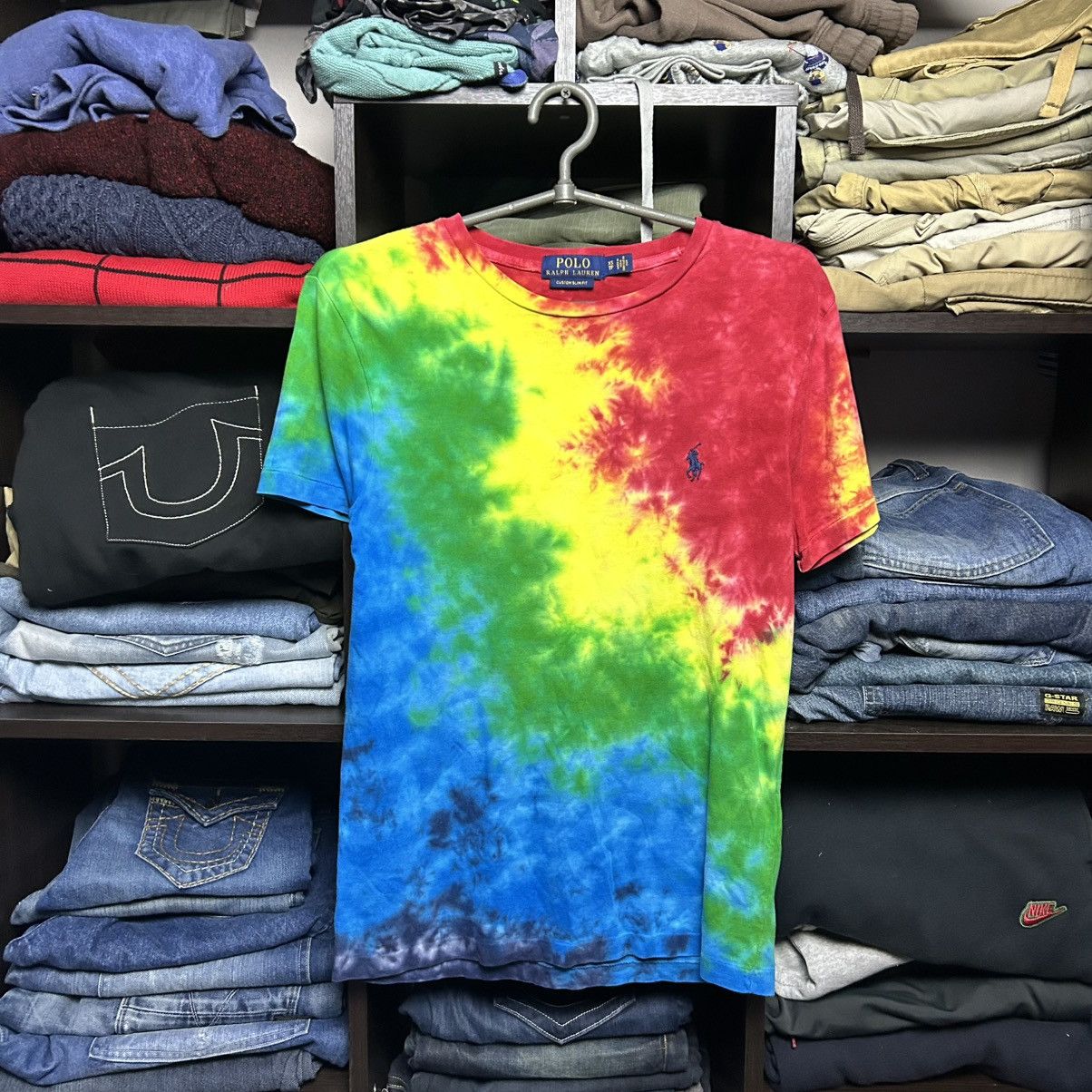 Polo Ralph Lauren Mens Polo Ralph Lauren Multicolored y2k japan tee size XS Size US XS / EU 42 / 0 - 1 Thumbnail