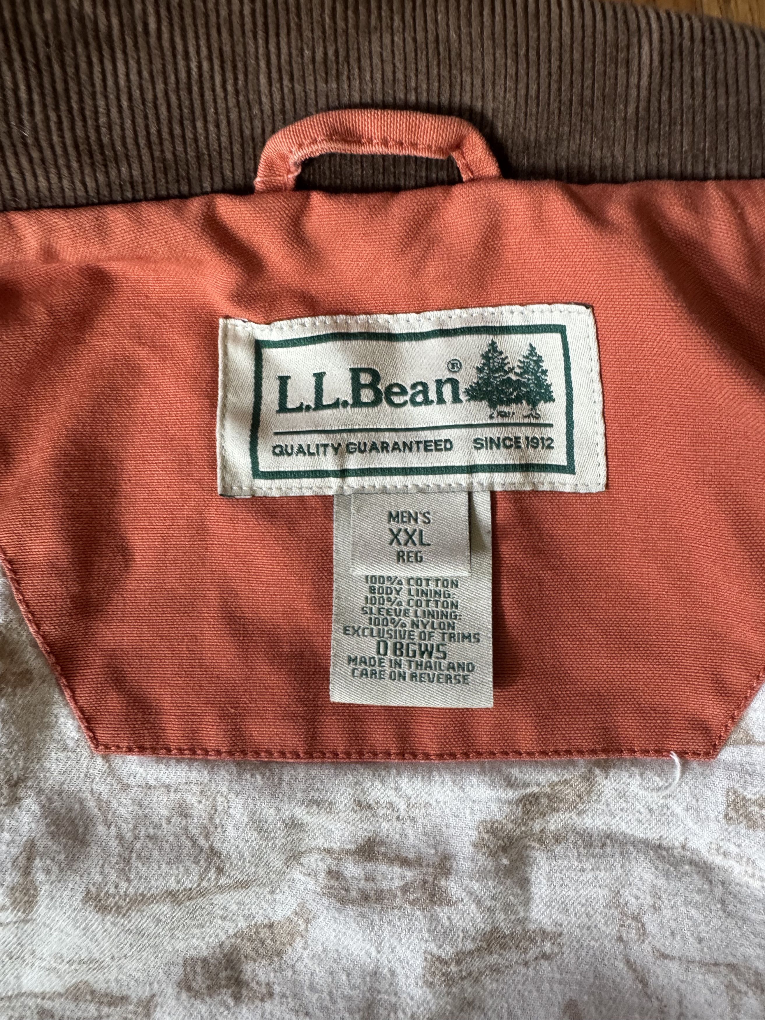 L.L. Bean L.L. Bean Cotton Jacket Size US XXL / EU 58 / 5 - 3 Thumbnail