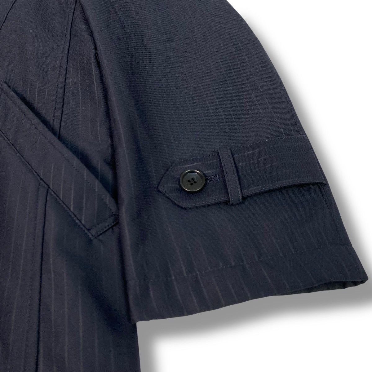Armoire D'Homme 🇯🇵 D'HOMME A HOMME STRIPES LONG JACKET Size US L / EU 52-54 / 3 - 6 Thumbnail
