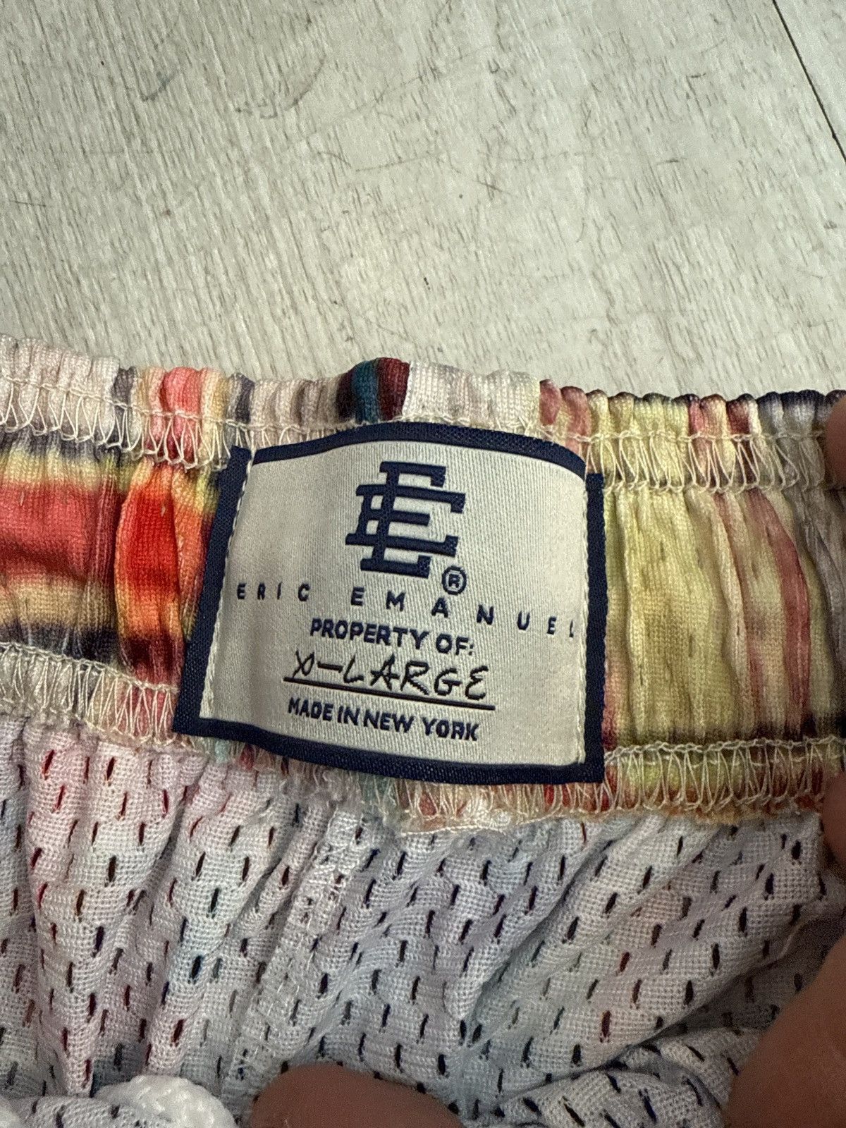 Eric Emanuel Eric Emanuel plaid shorts with yellow logo Size US 36 / EU 52 - 3 Thumbnail