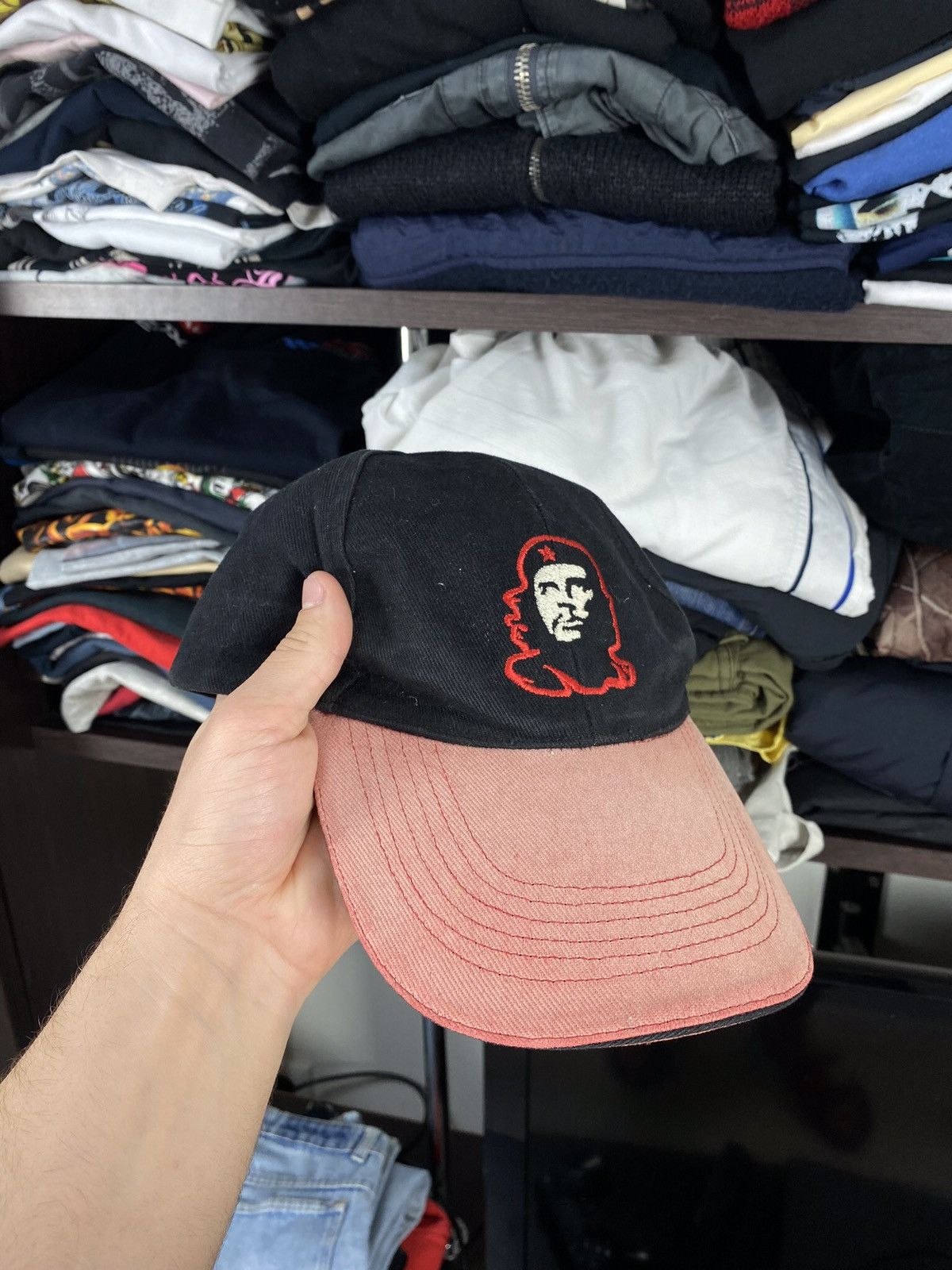 Vintage Che Guevara Cap Big Logo Vintage FADED Size ONE SIZE - 2 Thumbnail