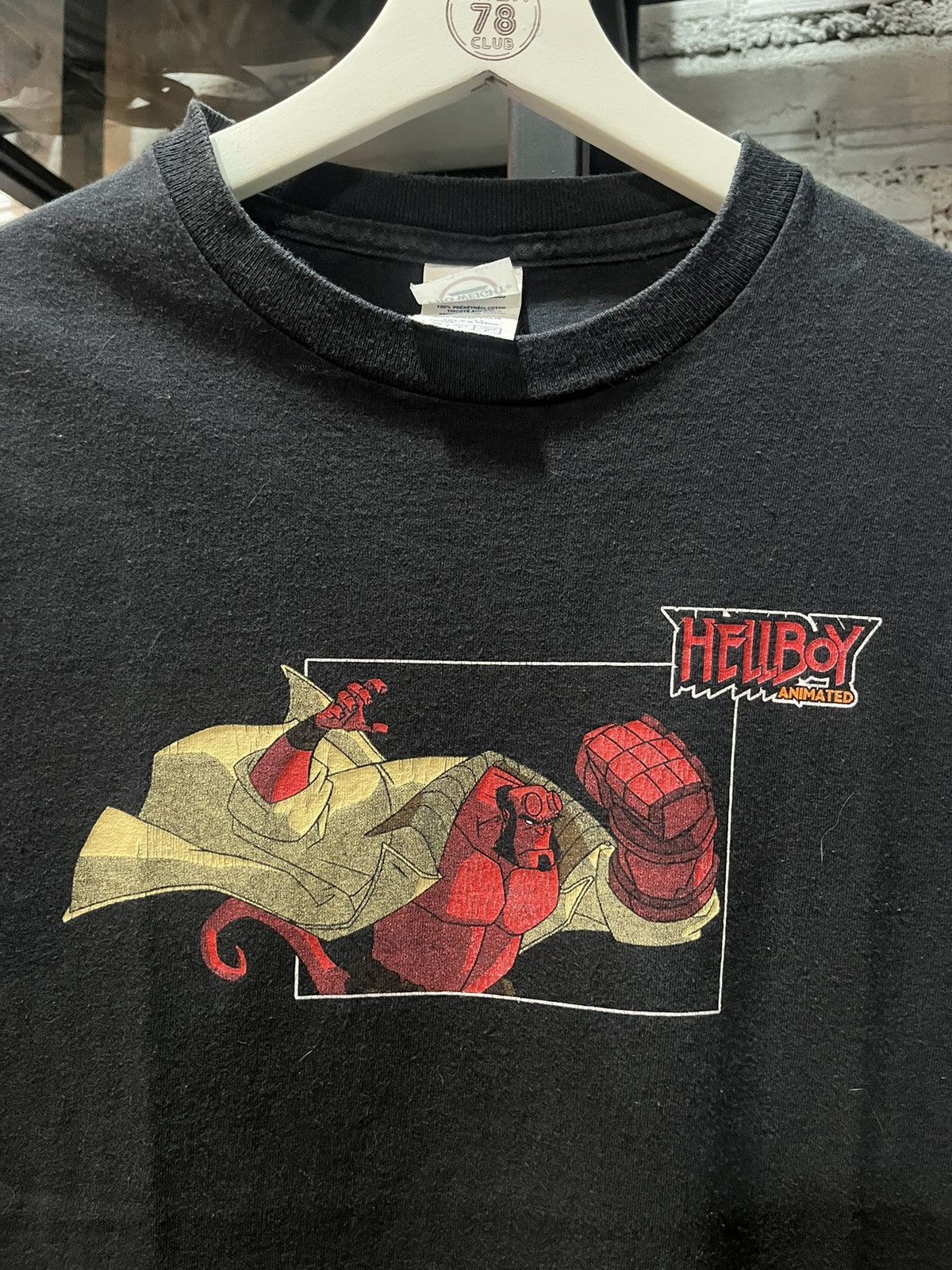 Vintage Hellboy Animated Superhero Movie Tee Size US S / EU 44-46 / 1 - 3 Thumbnail