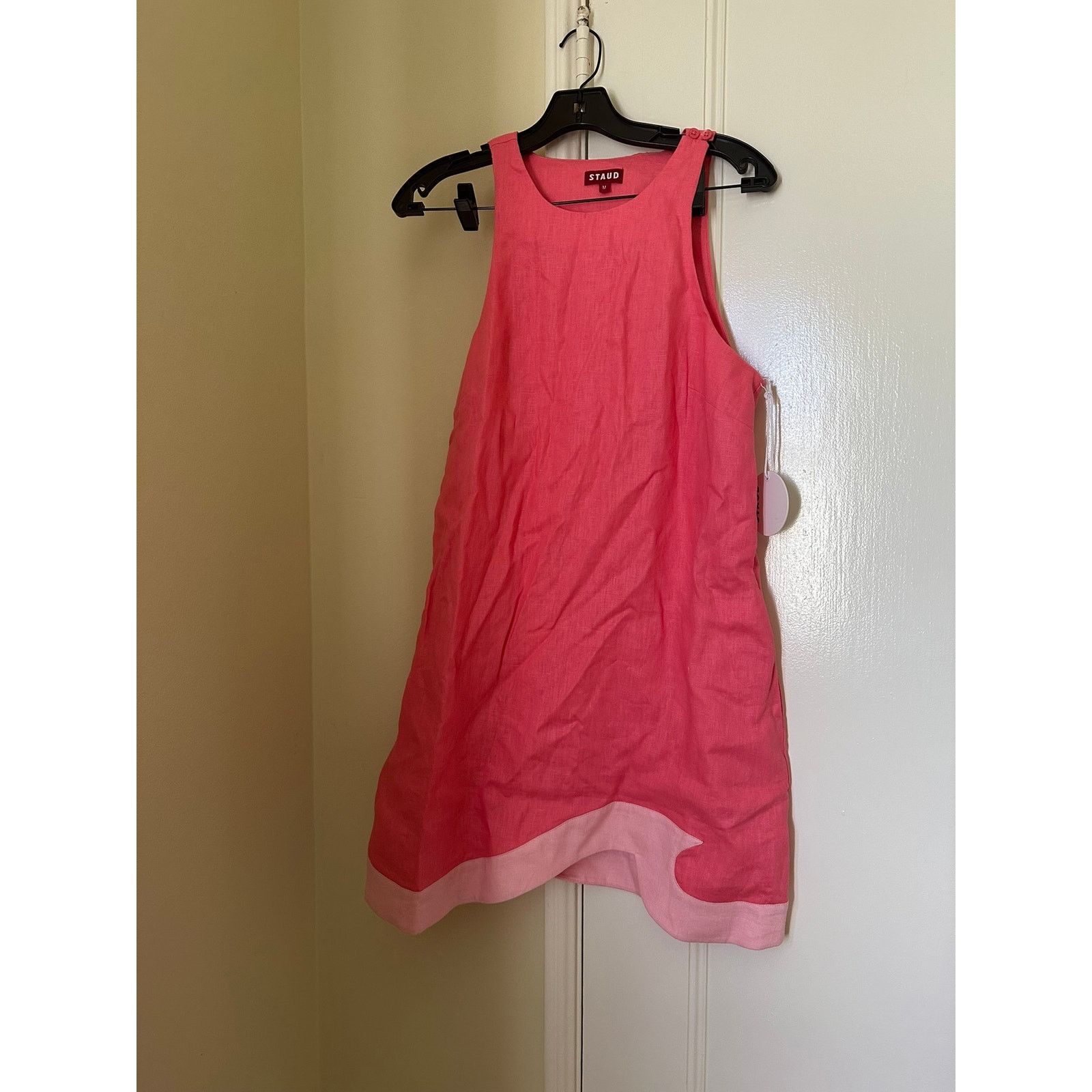 Staud Authentic Staud allori pink dress Size M / US 6-8 / IT 42-44 - 1 Thumbnail