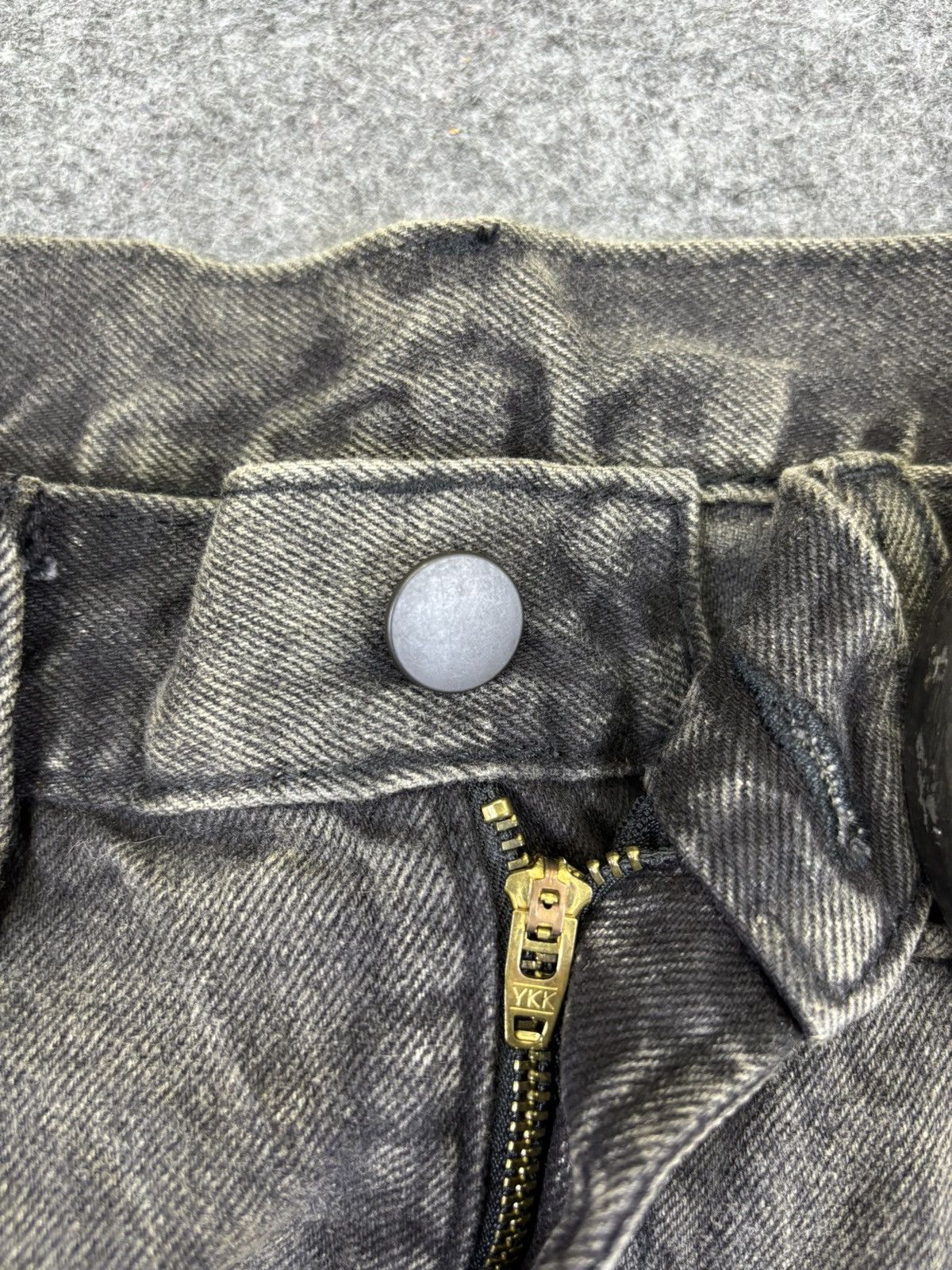 GU 💥Smoky Fades💥Very Rare Gu Wide Baggy Denim F798 Size US 34 / EU 50 - 9 Thumbnail