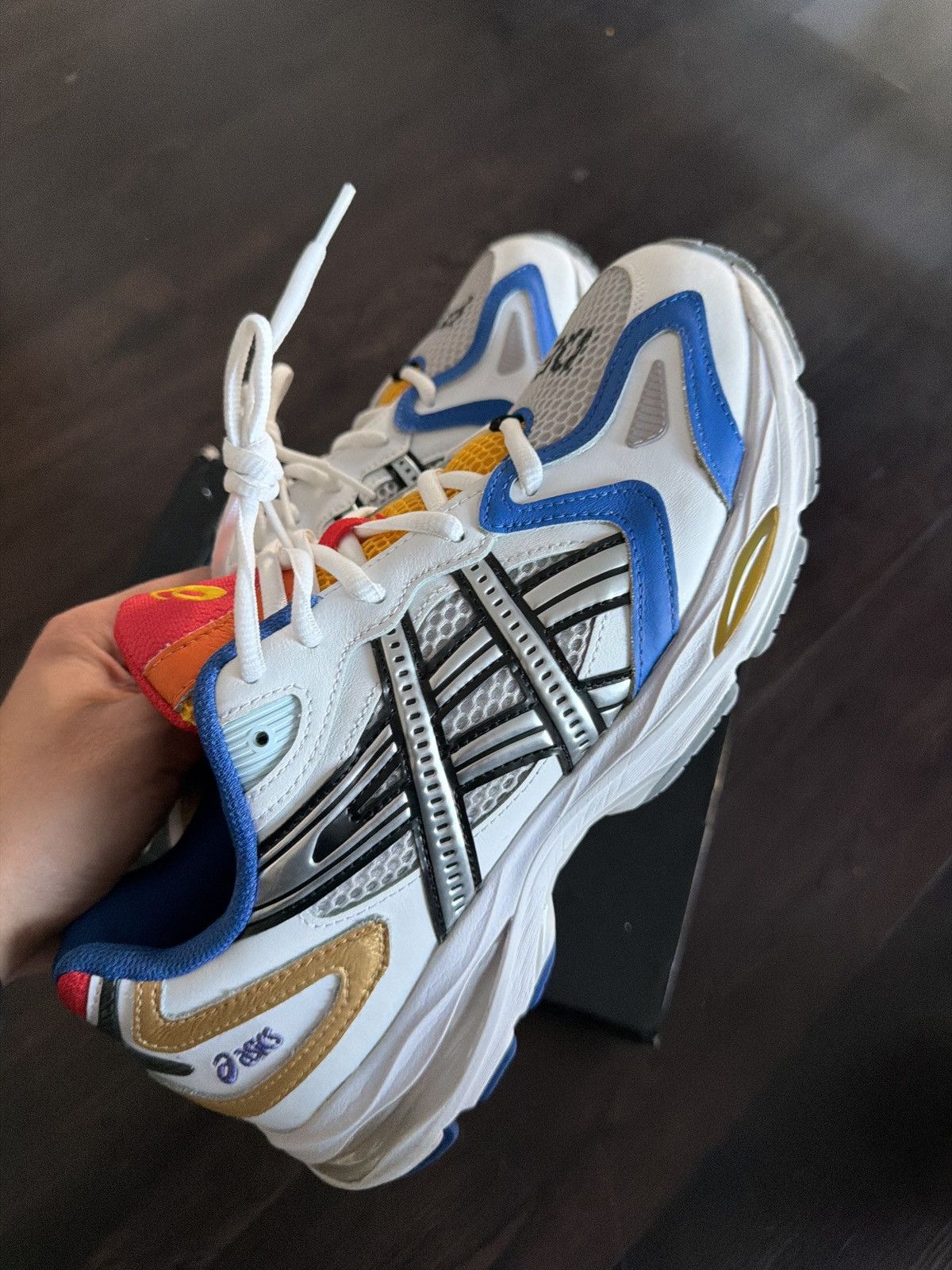 Asics × Gallery Dept. Gallery Dept Asic Gel-K1011 Multicolor Size US 10 / EU 43 - 4 Thumbnail