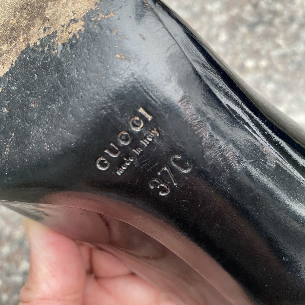 Gucci Vintage Gucci patent leather shoes Size US 7 / IT 37 - 9 Thumbnail