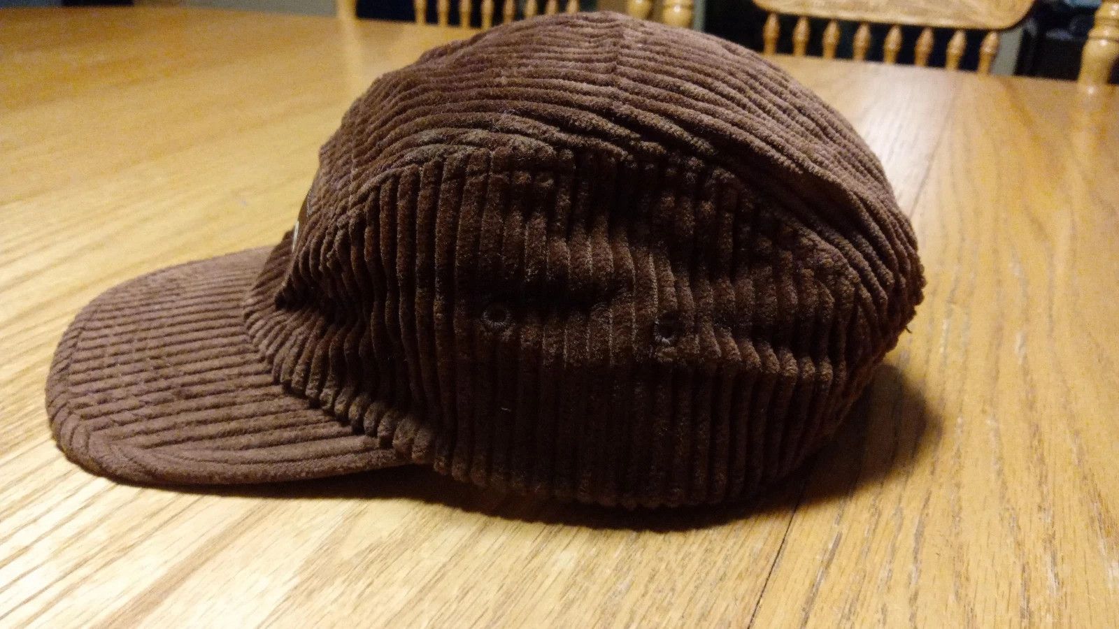 Supreme Supreme Corduroy Camp Cap Brown 5 Panel Size ONE SIZE - 4 Thumbnail