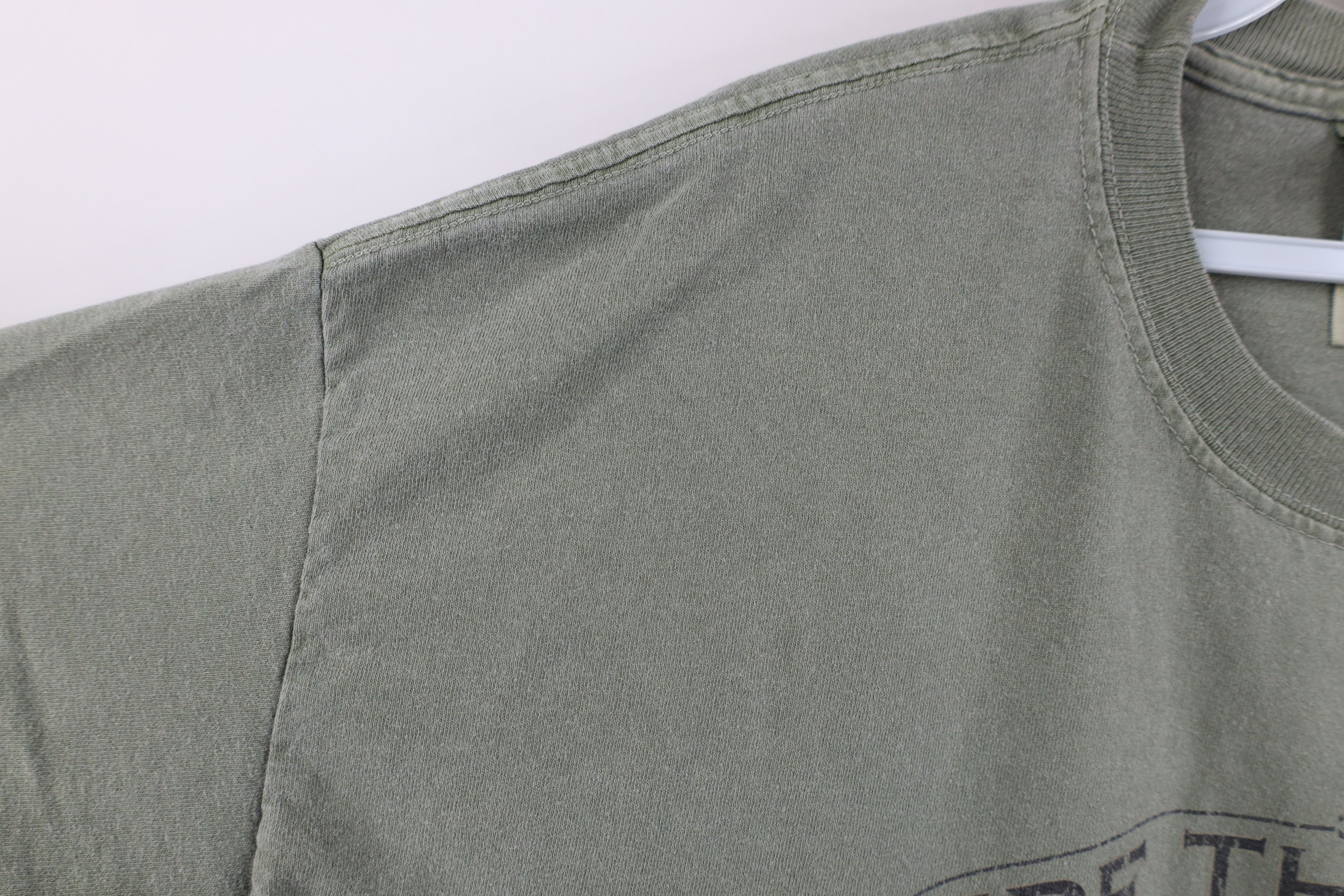Harley Davidson Vintage Y2K Harley Davidson Fire T-Shirt Green Cotton USA Size US XL / EU 56 / 4 - 6 Thumbnail