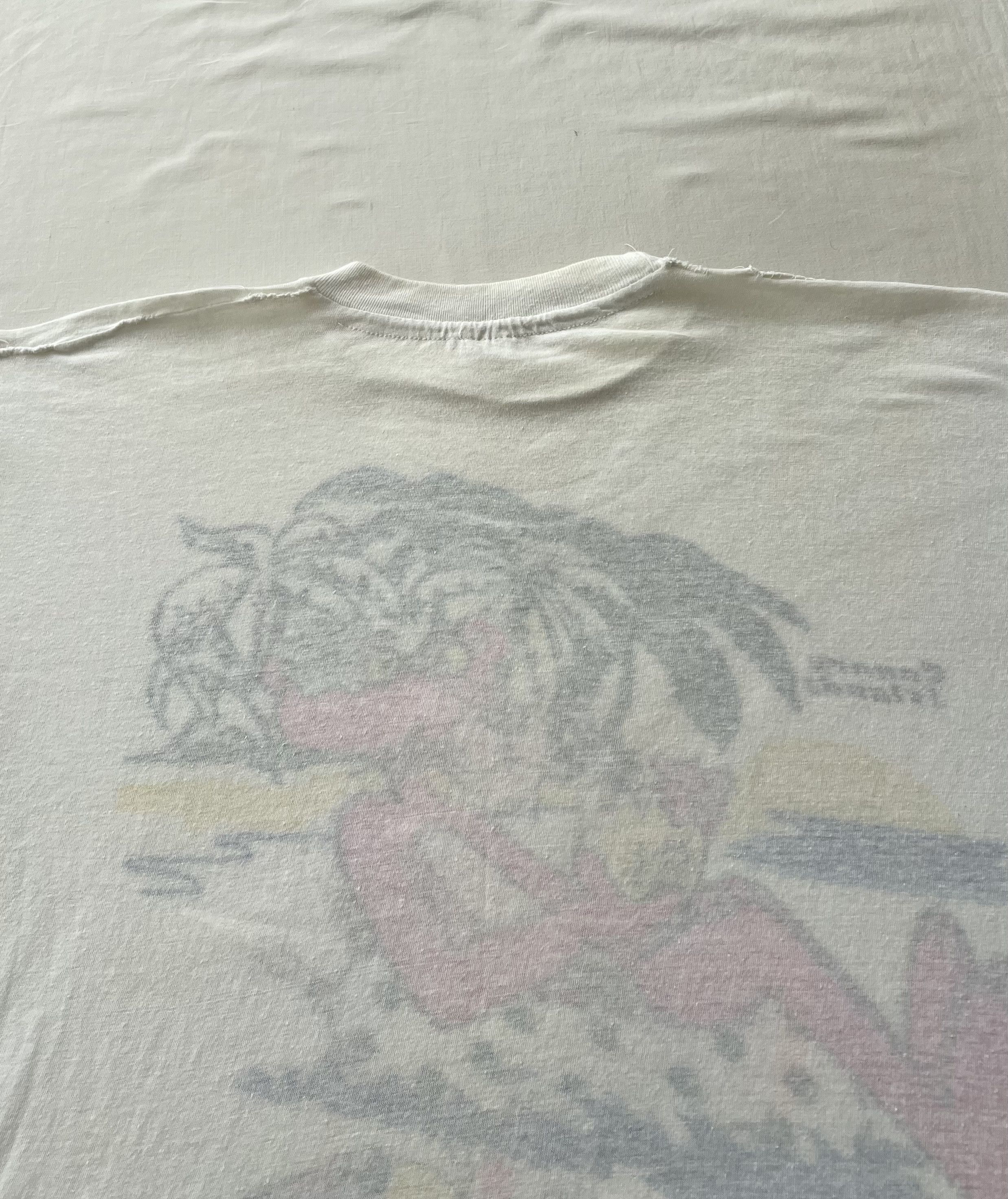 Cartoon Network Vintage 90s Pink Panther Canary Island White T-shirt Size US L / EU 52-54 / 3 - 13 Thumbnail