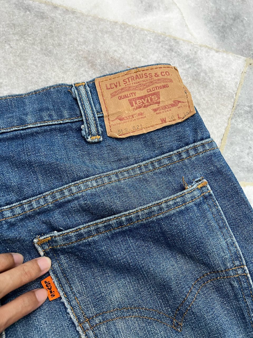 Levi's × Vintage Vintage 1970’s Levis 519 Size US 29 - 7 Thumbnail