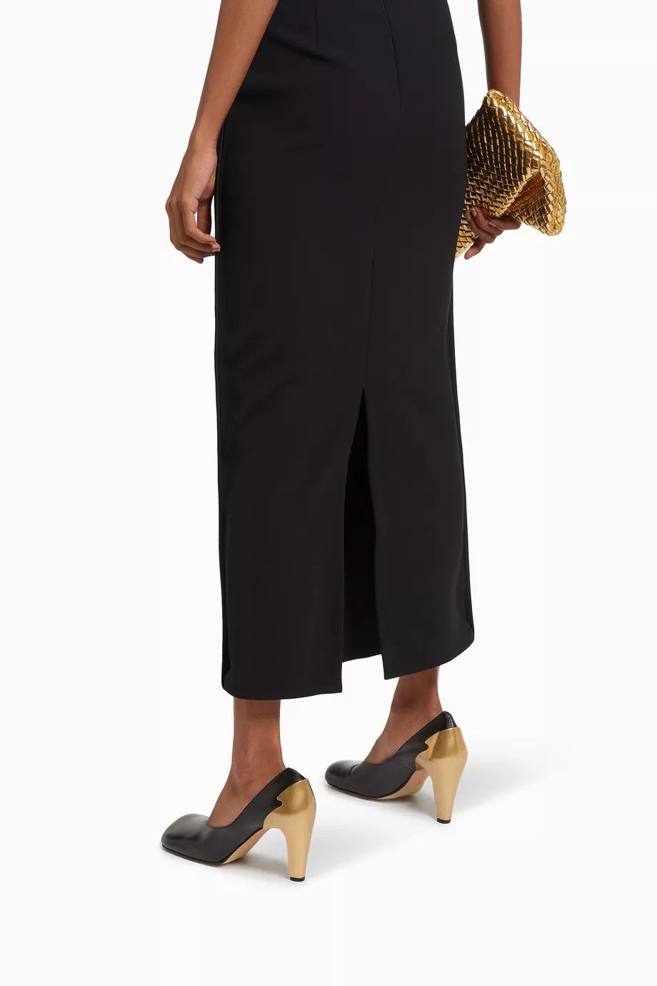Bottega Veneta o1y0725 Pumps in Black/Gold Size US 8 / IT 38 - 5 Thumbnail