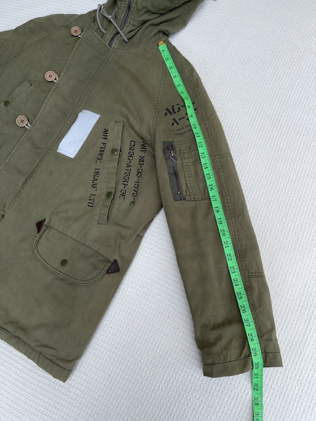 Vintage Last Drop🔥Rare🔥Vtg USAAF Us Army Cold Weather Parka Jacket Size US XL / EU 56 / 4 - 20 Thumbnail
