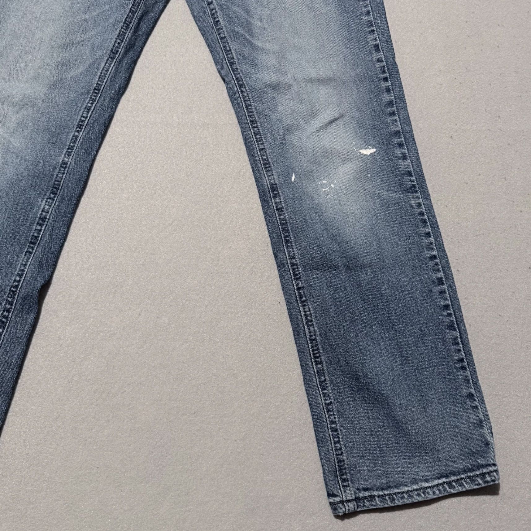 Vintage Signature by Levi Strauss Athletic Jeans Men Blue Distressed 30x32 Jeans Size US 30 / EU 46 - 6 Thumbnail