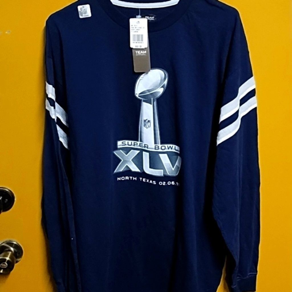 NFL End of line II NFL team apparel super bowl XLV shirt Size US XL / EU 56 / 4 - 1 Thumbnail