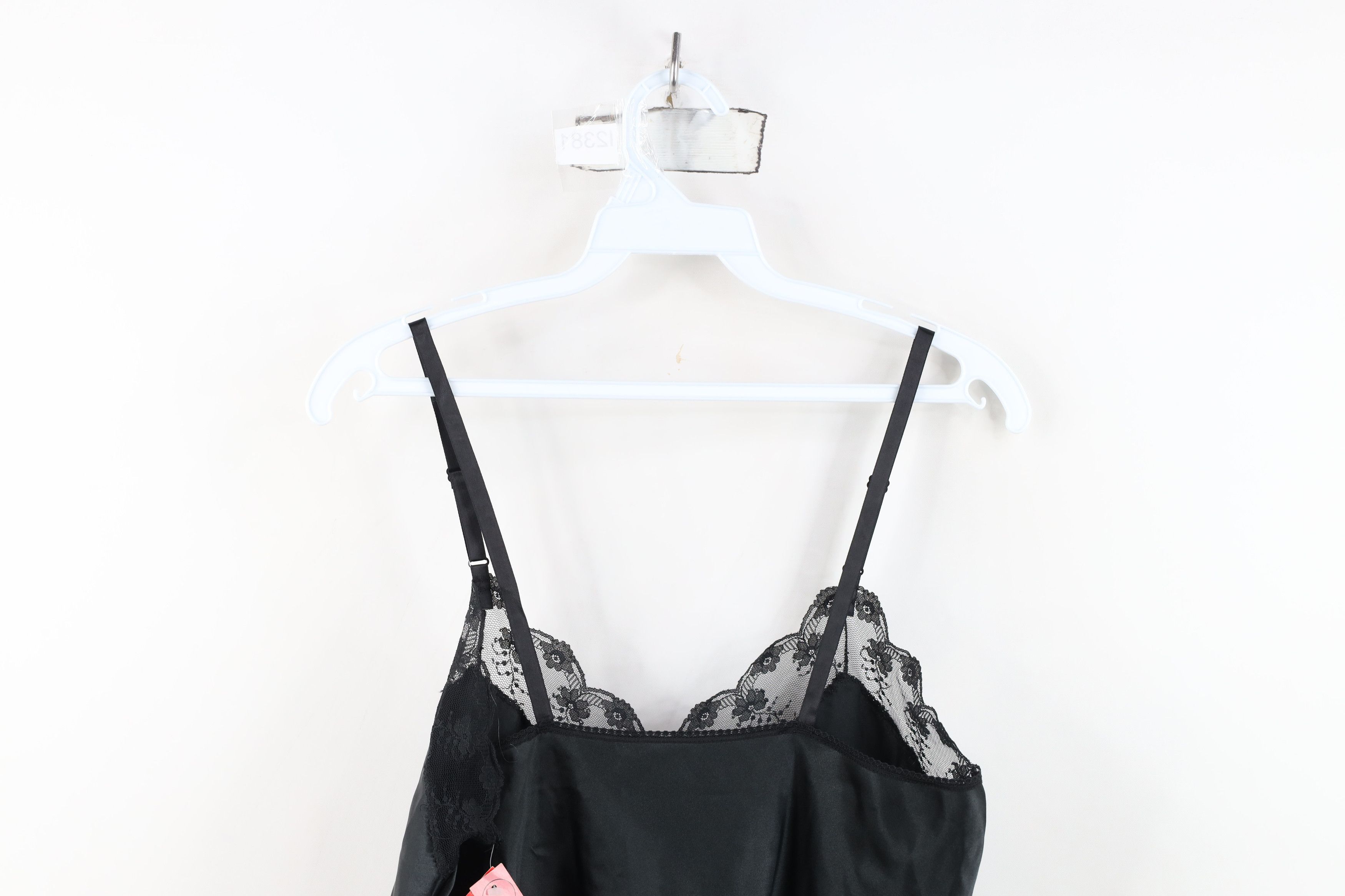 Vintage Deadstock Vintage 90s Snap Crotch Romper Lingerie USA Black Size L / US 10 / IT 46 - 14 Thumbnail
