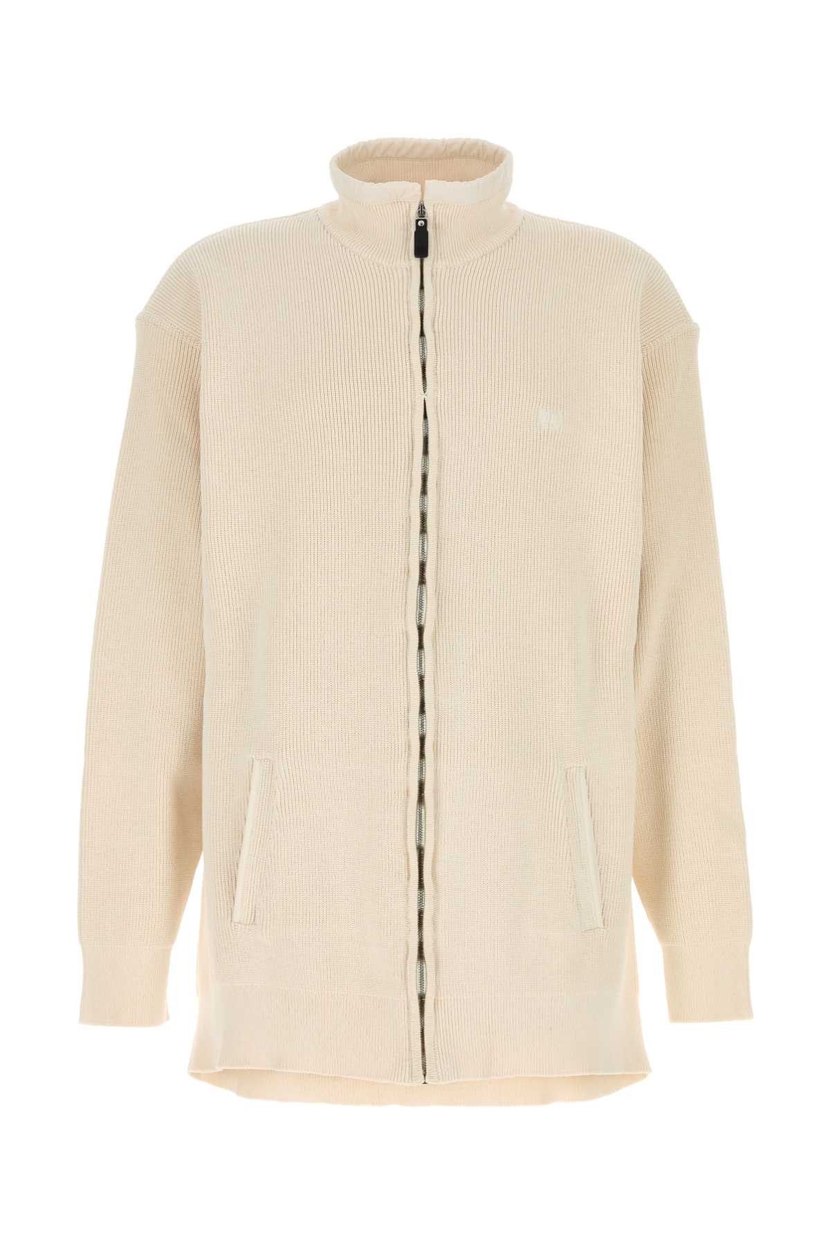Balenciaga Cream Cotton And Polyester Sweater Size US XS / EU 42 / 0 - 1 Thumbnail