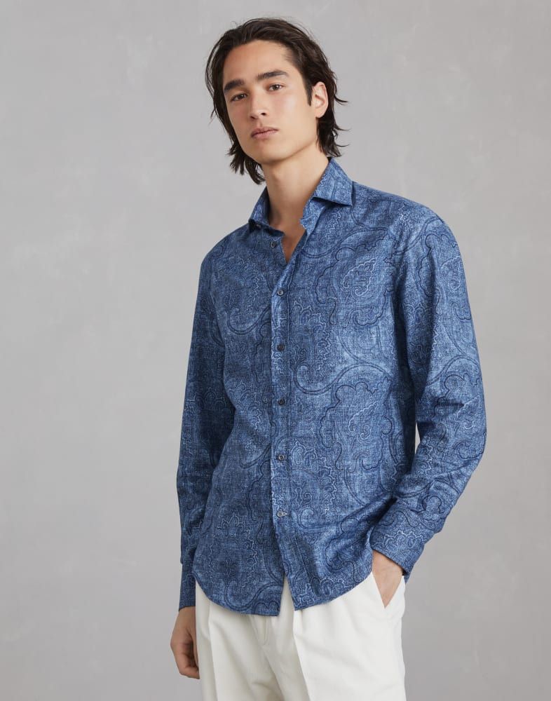 o1w1db10825 Shirt in Blue
