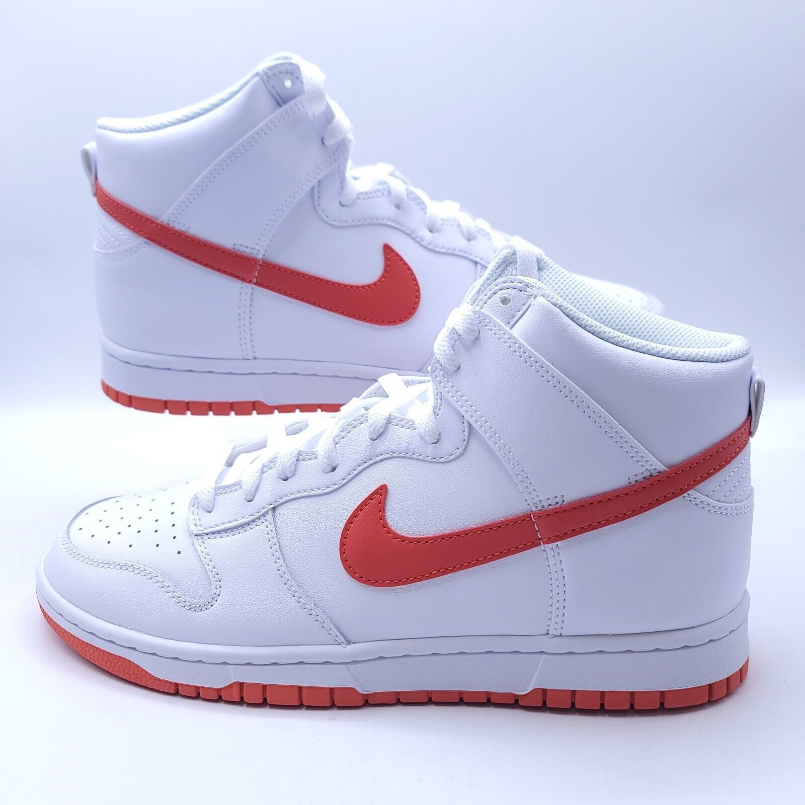 Nike Nike Dunk HI Retro Shoe Mens Size 9.5 DV0828-100 Picante Red Size US 9.5 / EU 42-43 - 5 Thumbnail
