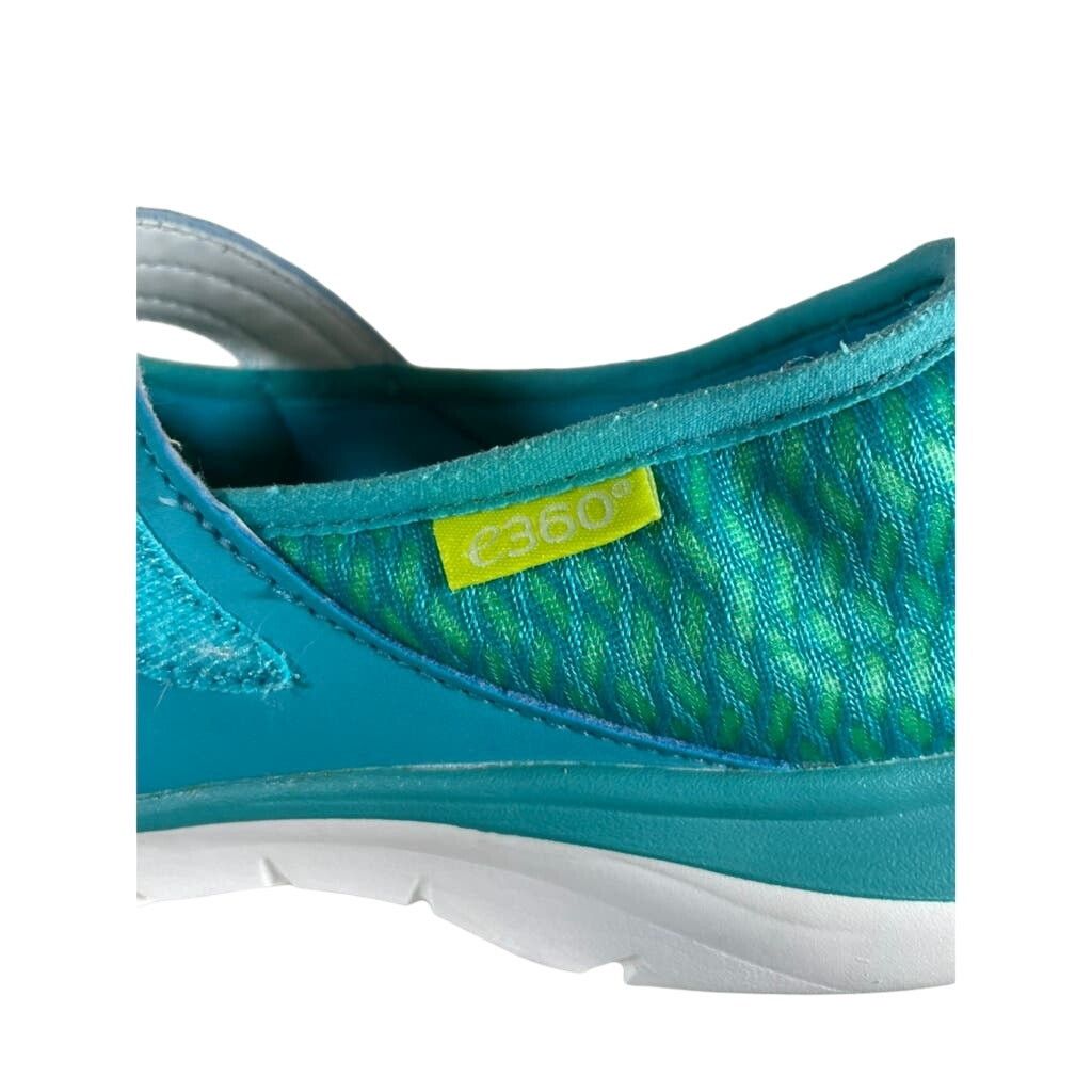 Other Easy Spirit Womens E360 Slip On Mariel Mary Jane Shoes Teal Size US 10 / IT 40 - 3 Thumbnail
