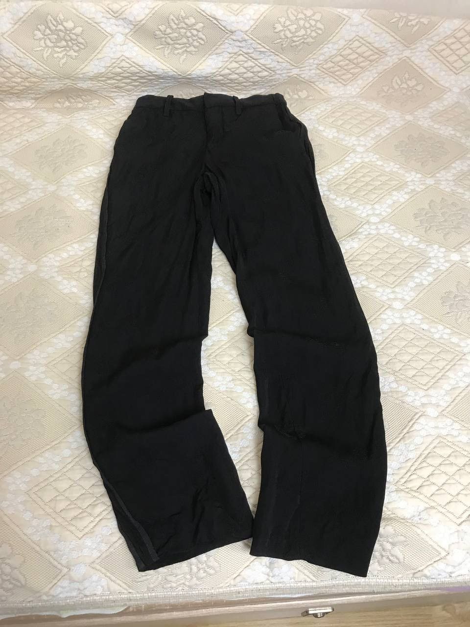 Zadig & Voltaire 🔥 Zadig & Voltaire Pomelo Jac Paisley Pants Trousers Black Size 25" / US 0 / IT 36 - 7 Thumbnail