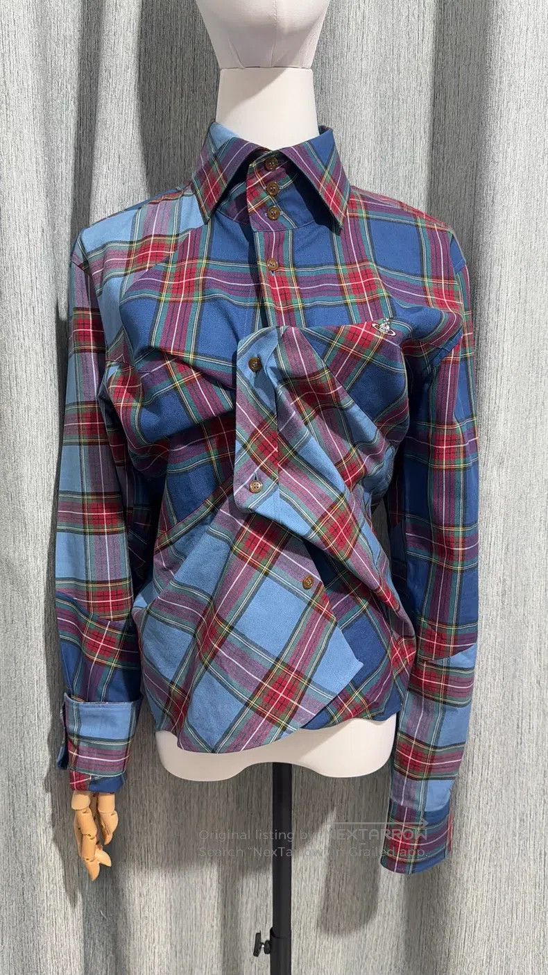 Vivienne Westwood Vivienne Westwood Rare Three Button Patch Shirt Size US S / EU 44-46 / 1 - 5 Thumbnail