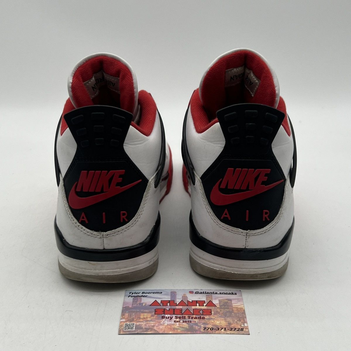 Jordan Brand Air Jordan 4 fire red Size US 9.5 / EU 42-43 - 3 Thumbnail