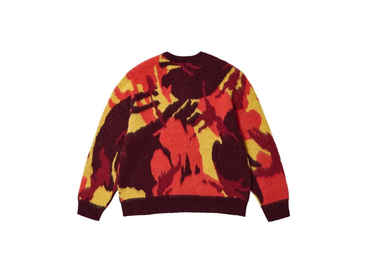 Palace Palace Hairy Camo Sweater Pullover in The Color “Fire” XL Size US XL / EU 56 / 4 - 2 Thumbnail