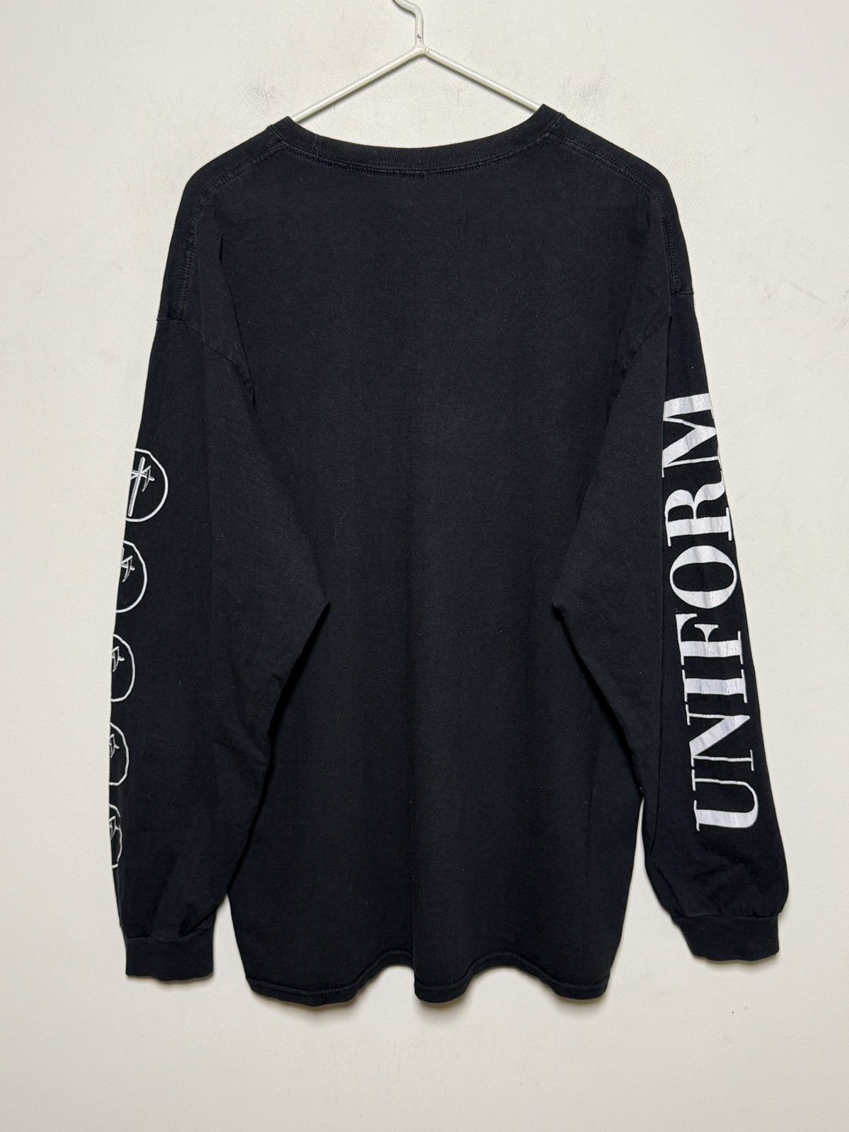 Band Tees UNIFORM shame y2k longsleeve Size US XL / EU 56 / 4 - 8 Thumbnail