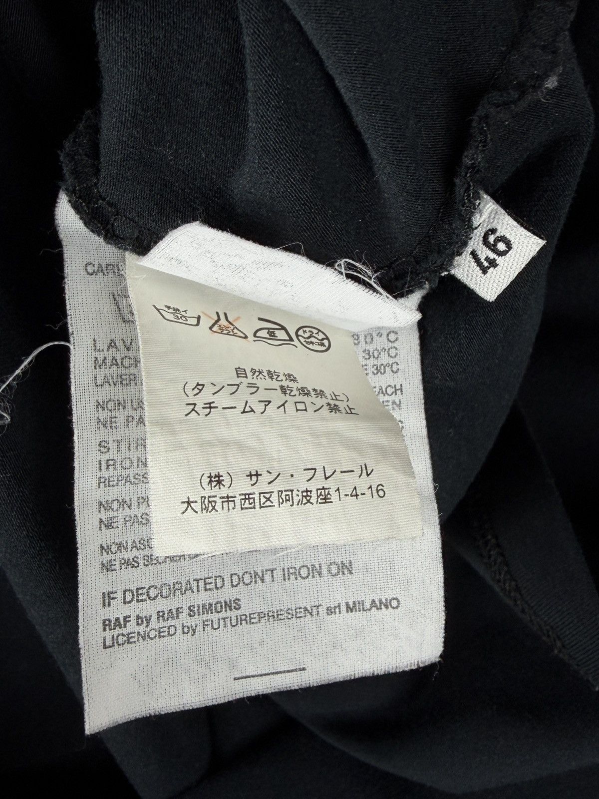 Raf Simons Raf By Raf Simons New Tribes Tshirt Black Size US S / EU 44-46 / 1 - 5 Thumbnail
