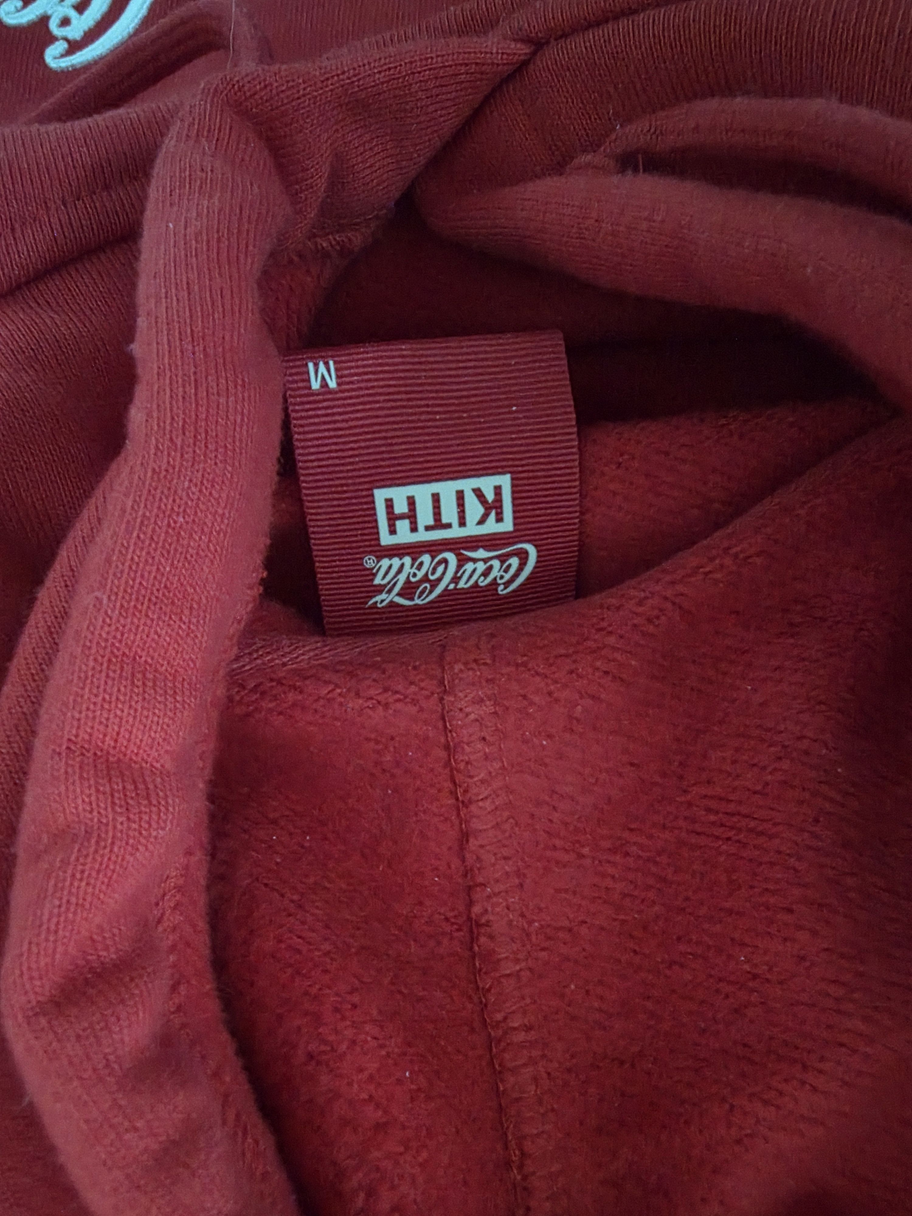 Coca Cola × Kith Red Coca Cola Hoodie Size US M / EU 48-50 / 2 - 2 Thumbnail