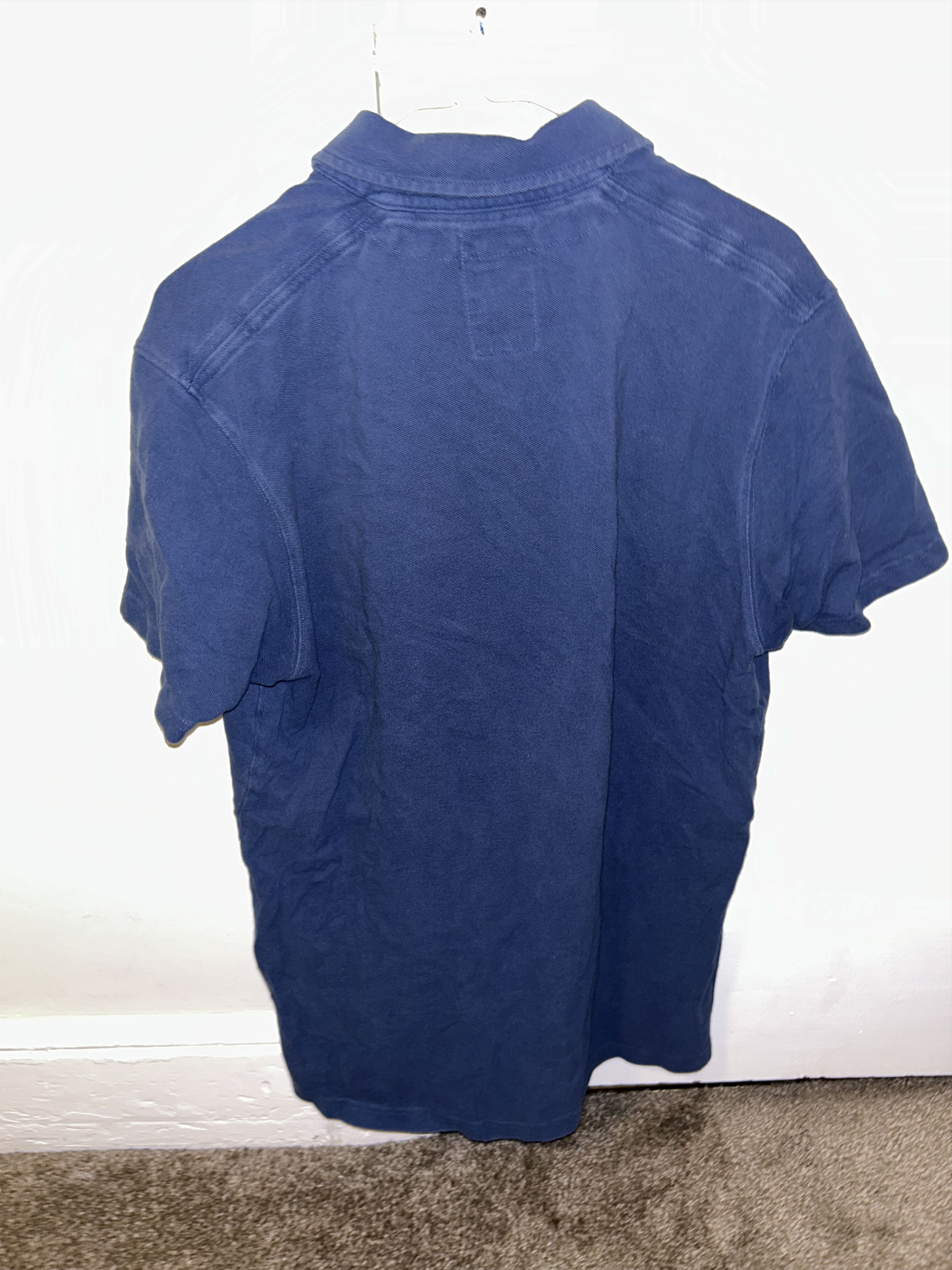 Relwen Relwen Blue Pique Cotton Polo Size US L / EU 52-54 / 3 - 2 Thumbnail