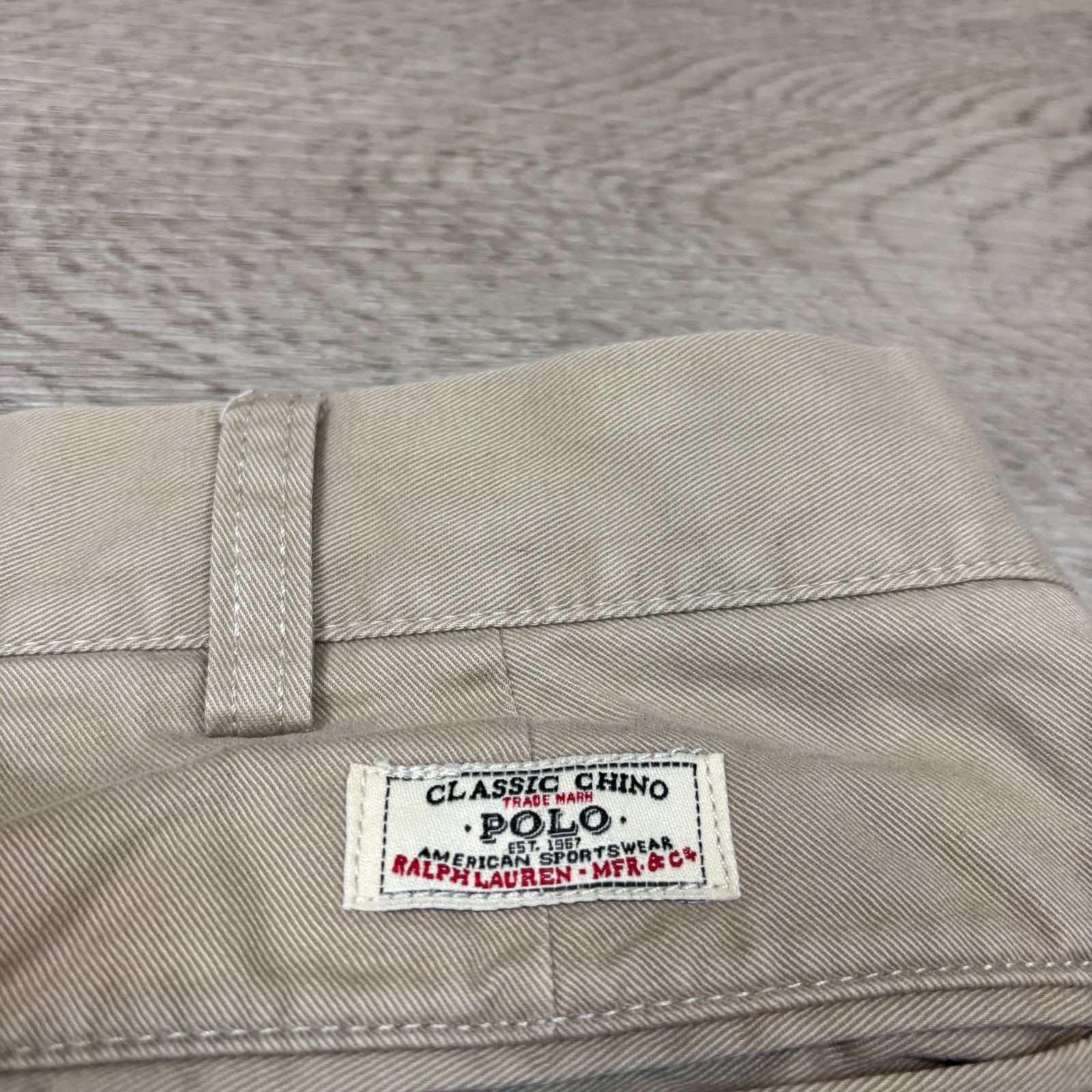 Polo Ralph Lauren × Vintage Vintage Polo Ralph Lauren Andrew Chino Pants Men's 38x28 Size US 38 / EU 54 - 9 Thumbnail