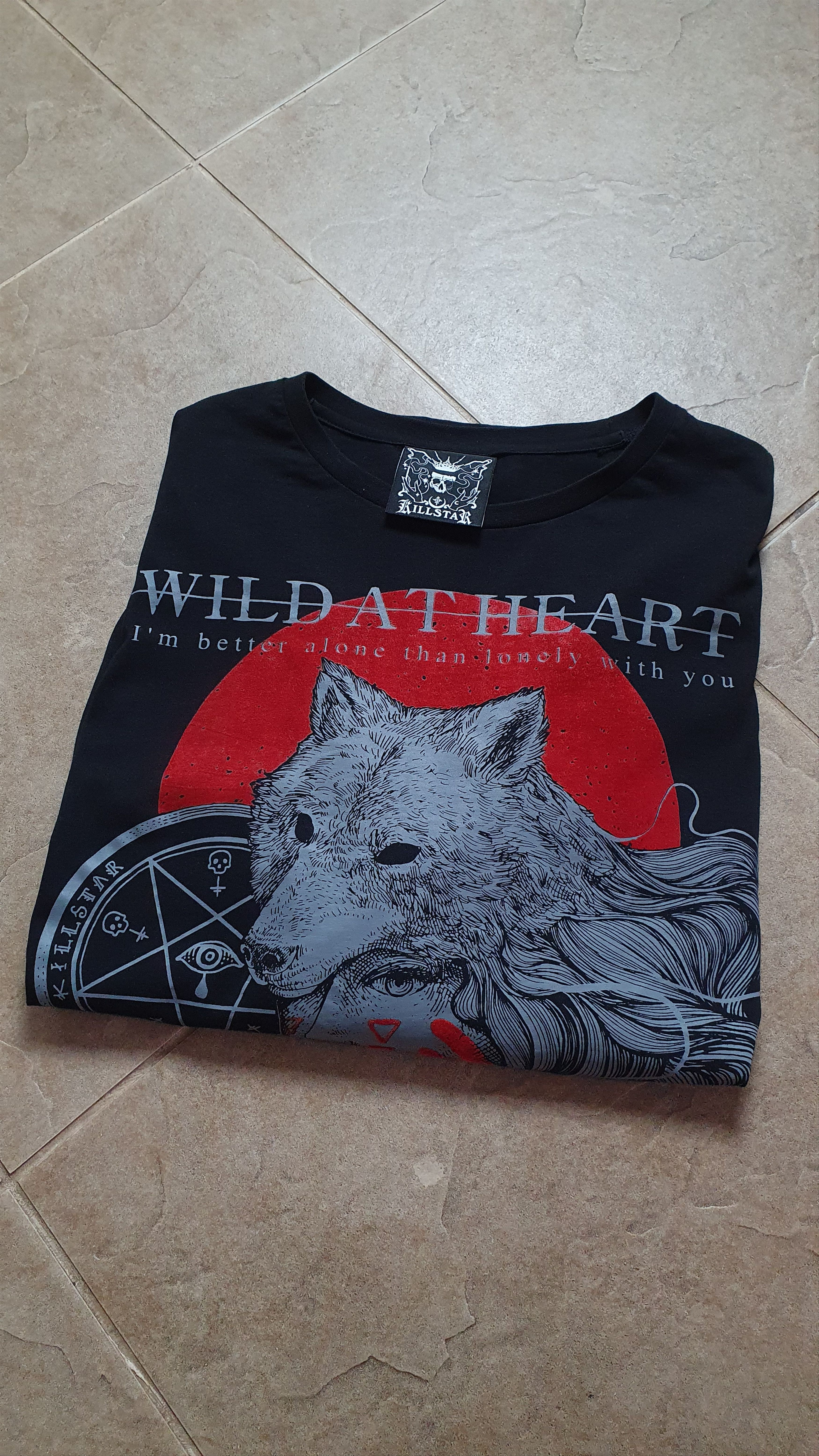 Killstar Longsleeve t-shirt Wild At Heart - KILLSTAR sweatshirt Size US M / EU 48-50 / 2 - 2 Thumbnail