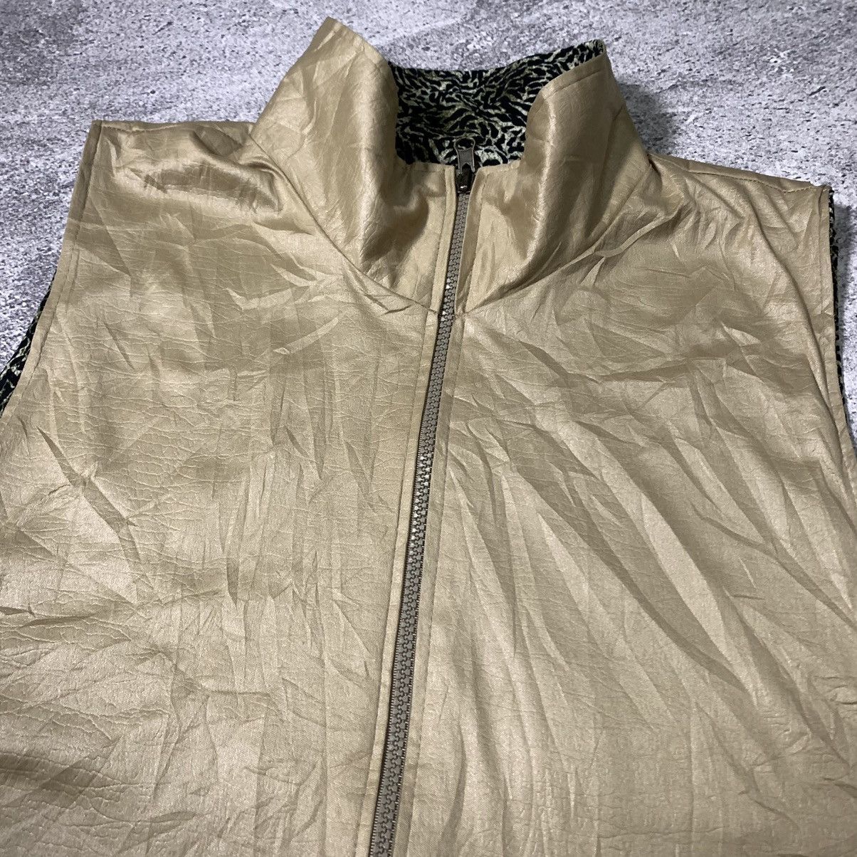 14th Addiction YK2 Reversible Leopard Vest IfSixWasNine Lgb Style Size US M / EU 48-50 / 2 - 6 Thumbnail