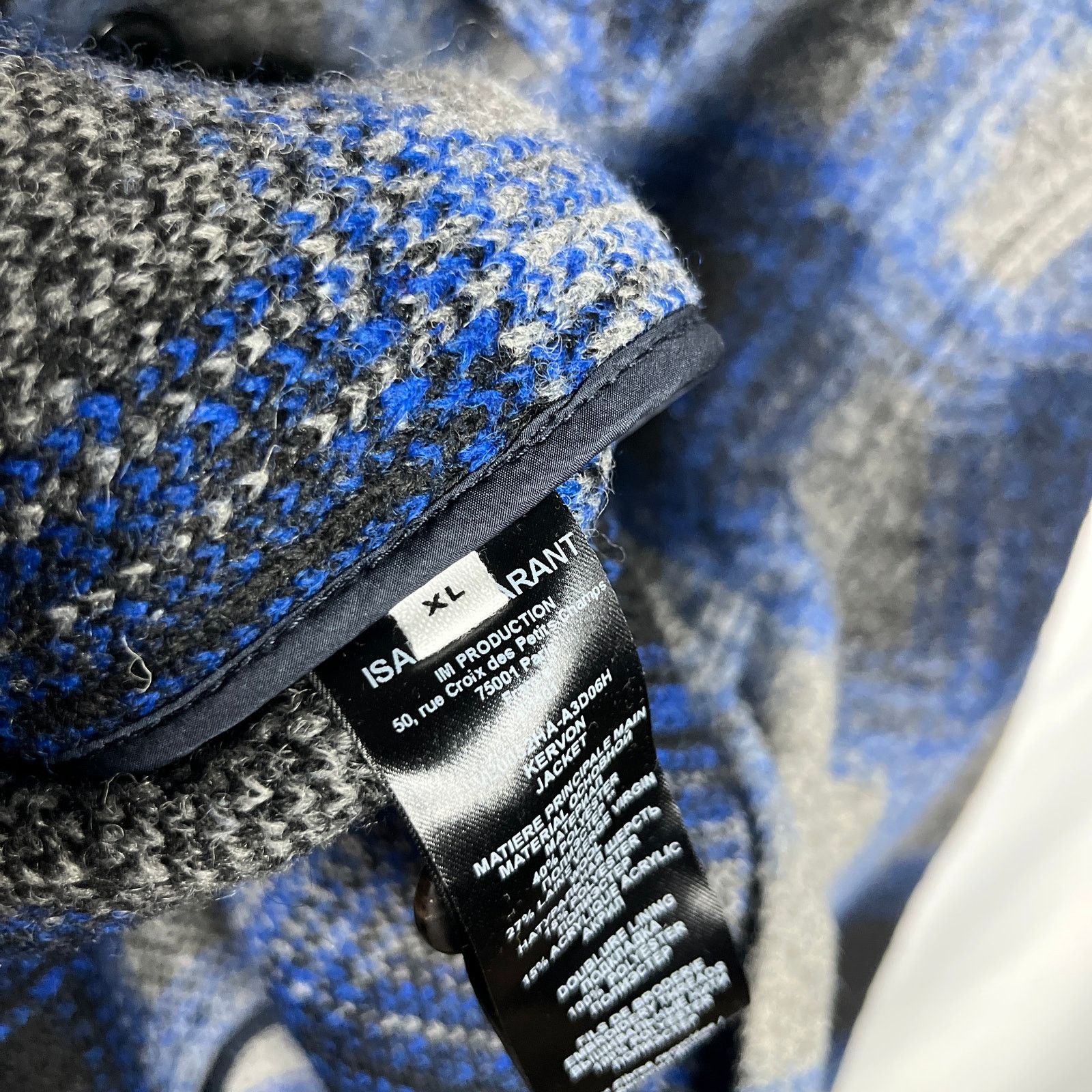 Isabel Marant Isabel Marant Plaid Flannel Kervon Wool Jacket Button Shirt Size US XL / EU 56 / 4 - 6 Thumbnail
