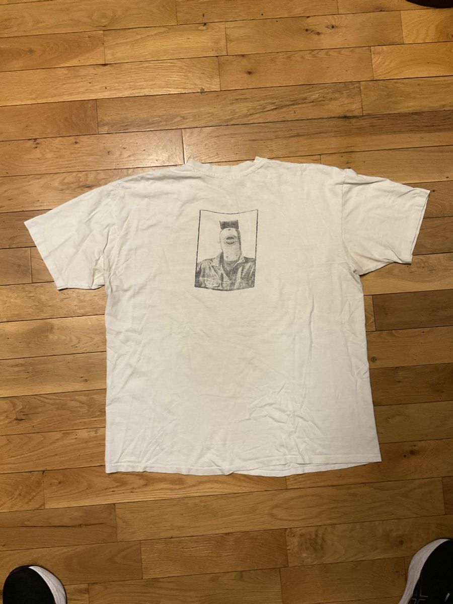 Designer × Hanes × Vintage Vintage Vidal Sassoon Academy 80s Razorhead graphic T XXL Size US XXL / EU 58 / 5 - 4 Thumbnail