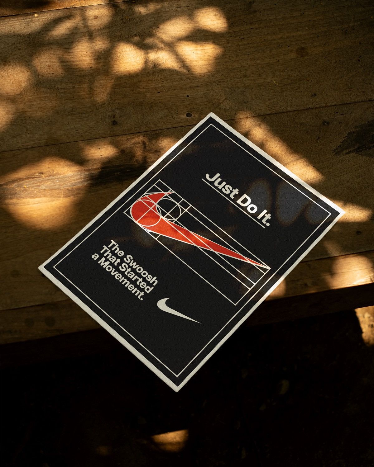 Other Nike Swoosh Just Do It Poster Size ONE SIZE - 2 Thumbnail