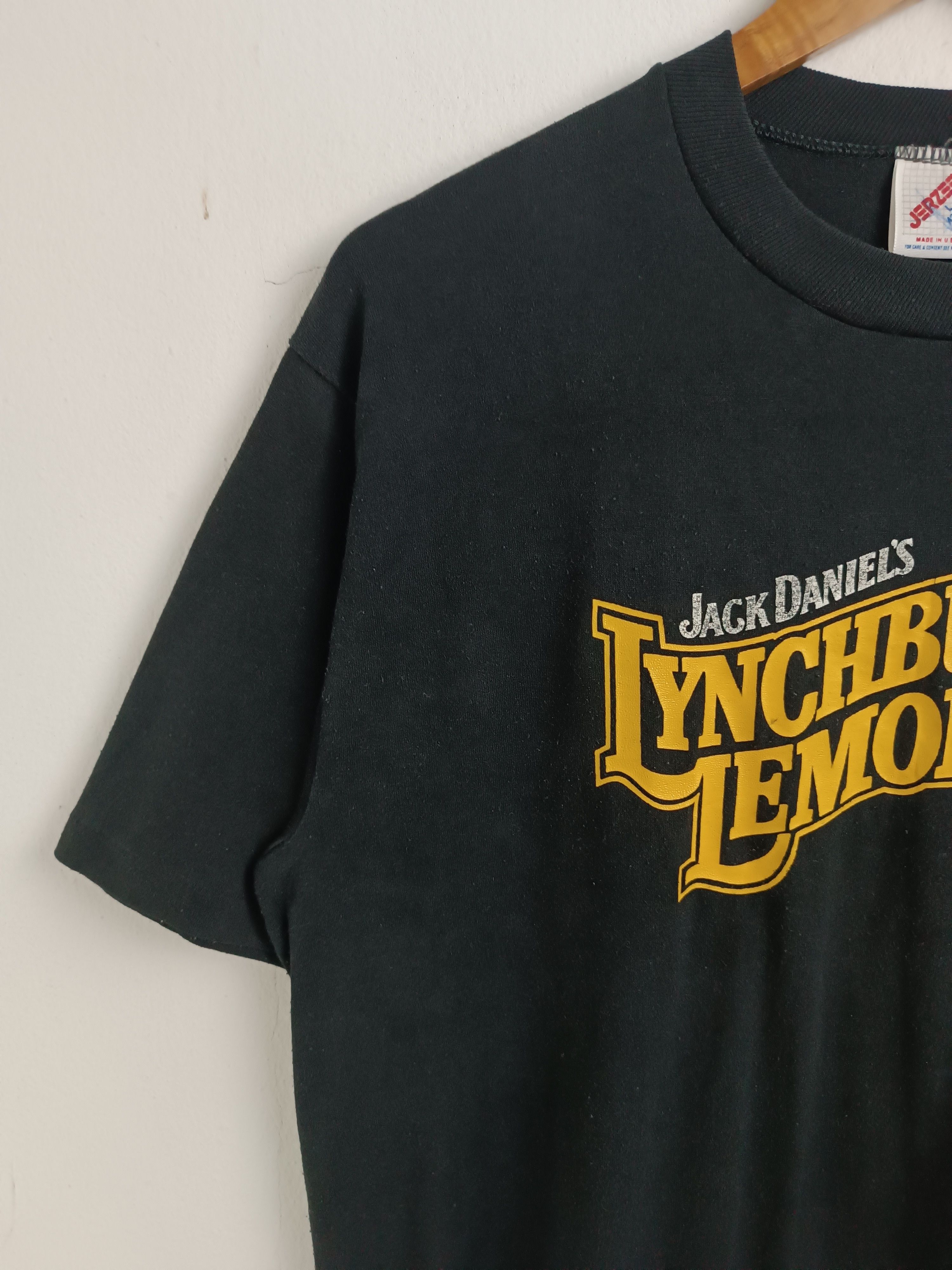 Vintage VINTAGE 90'S JACK DANIELS LYNCHBURG LEMONADE PROMO TEE RARE Size US L / EU 52-54 / 3 - 5 Thumbnail