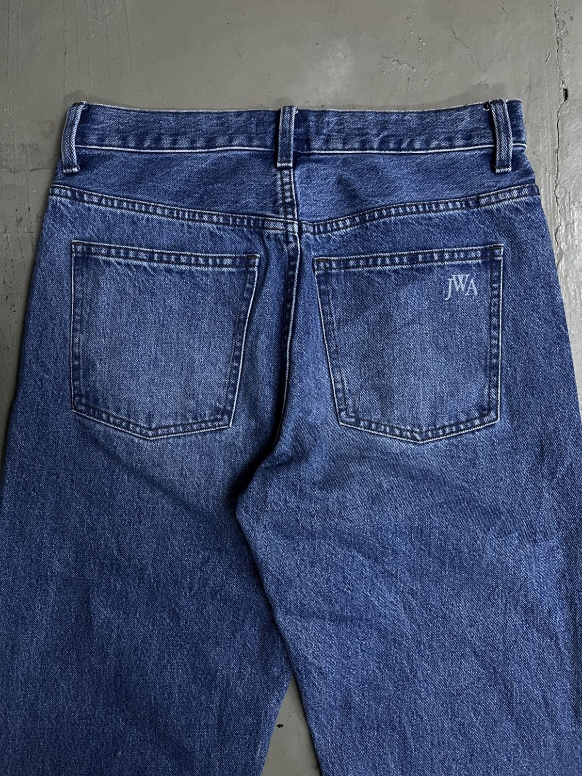 JW Anderson JW Anderson by Uniqlo Straight Loose Washed Denim Jeans Size US 29 - 3 Thumbnail