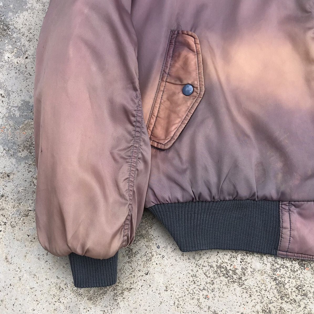 Vintage Vintage Sun Faded U.S.Air Force Tomcat Ma-1 Bomber Jacket Size US L / EU 52-54 / 3 - 5 Thumbnail