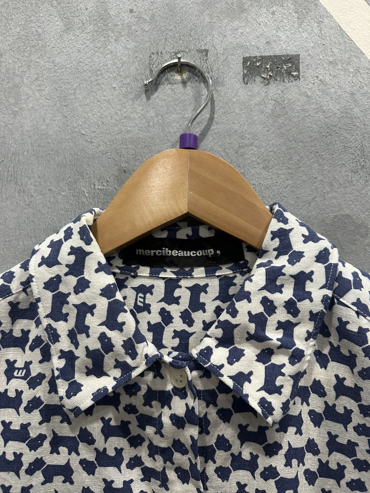 mercibeaucoup Mercibeaucoup Crop Button Ups Shirt Size L / US 10 / IT 46 - 3 Thumbnail