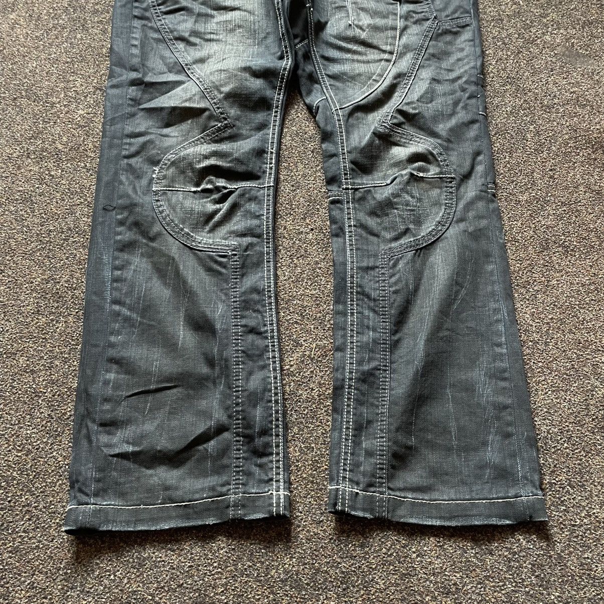 Vintage Vintage Y2K Pants Jeans 90s Parachute Flared 39 39 Size 39" - 3 Thumbnail
