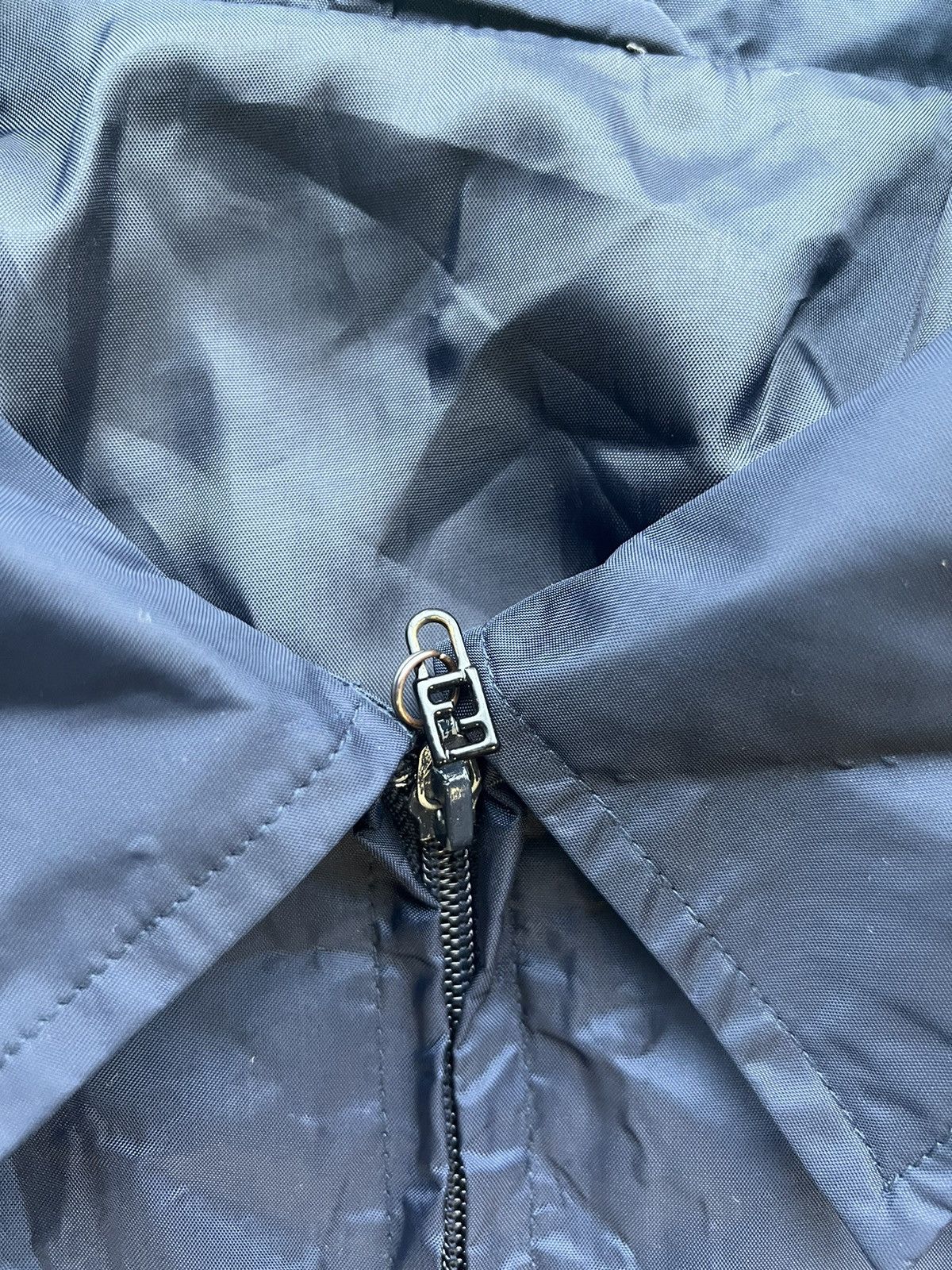 Fendi × Vintage Vintage Fendi Nylon Long Jacket Coat Size US M / EU 48-50 / 2 - 2 Thumbnail