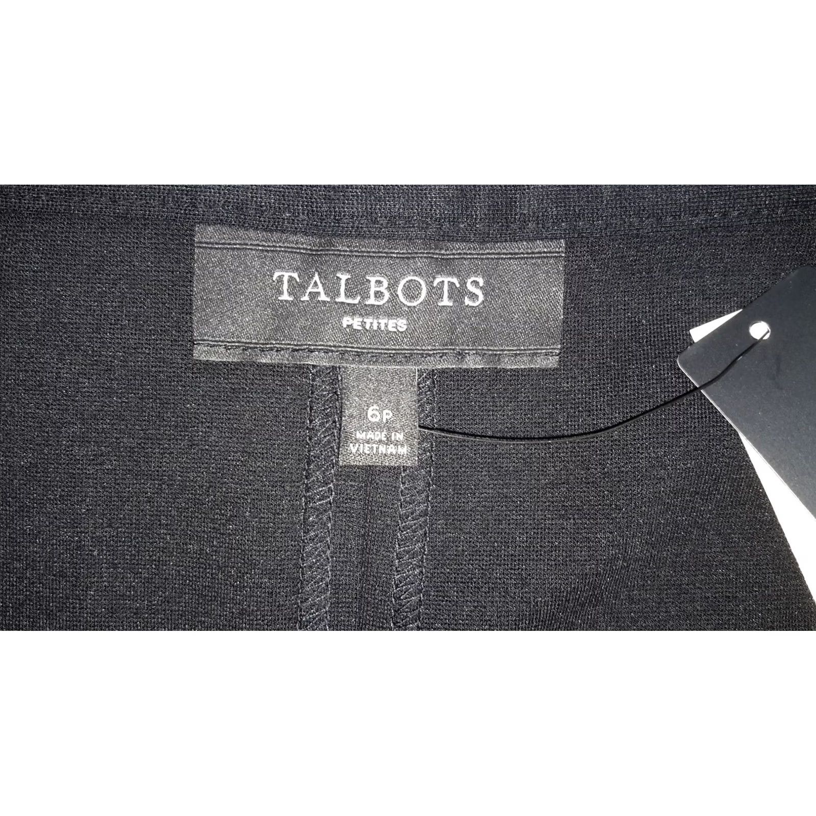 Talbots Talbots Skirt Petite Size 6 Black Flare Panel A-Line USA Womens Size 28" / US 6 / IT 42 - 5 Thumbnail