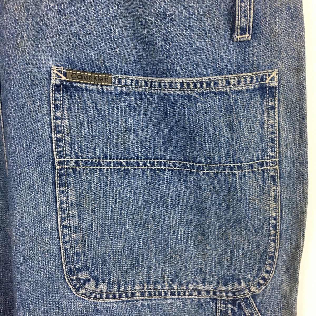 Calvin Klein Vintage Calvin Klein Workwear Carpenter Overall Baggy Size US 34 / EU 50 - 7 Thumbnail