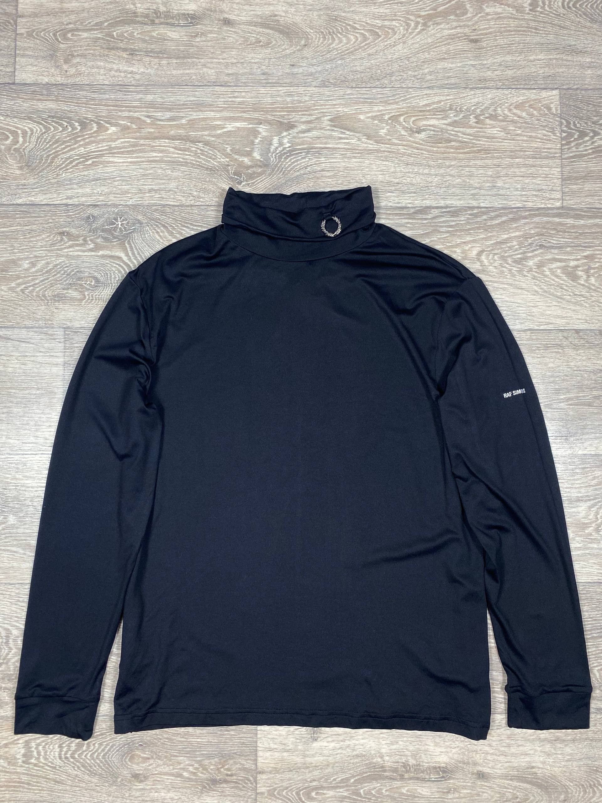 Fred Perry × Raf Simons Raf Simons x Fred Perry Jumper Mens Large Roll Neck Pullover Size US L / EU 52-54 / 3 - 1 Thumbnail