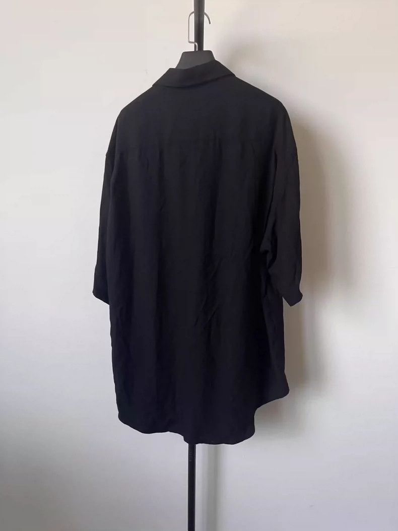 Balenciaga Balenciaga size 37 Solid Color Short Sleeve Button Shirt M Size US S / EU 44-46 / 1 - 2 Thumbnail