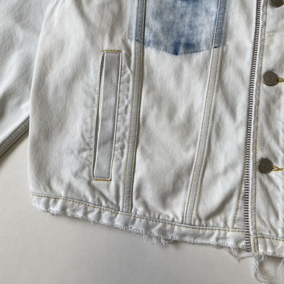 Maison Margiela S/S 19 Re Worked Denim Jacket Size US M / EU 48-50 / 2 - 12 Thumbnail