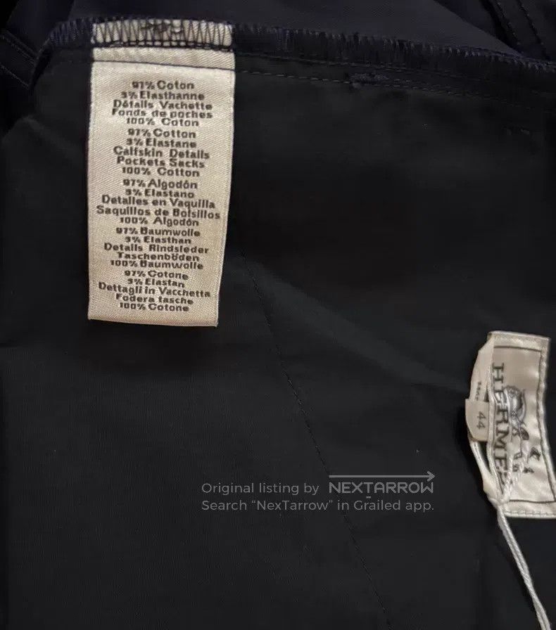 Hermes Hermes Men's Casual Pants for Spring and Autumn Size US 28 / EU 44 - 8 Thumbnail