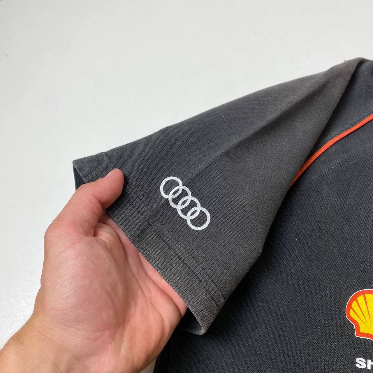 Audi Audi Shell V-Power polo Size:M Size US M / EU 48-50 / 2 - 5 Thumbnail